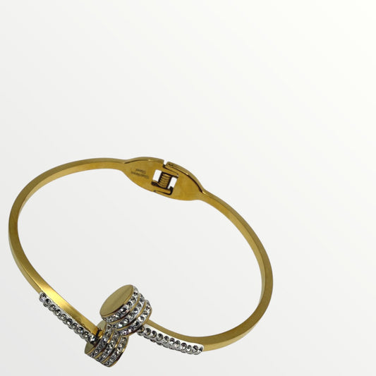 Bracciale Golden Bow Crystal