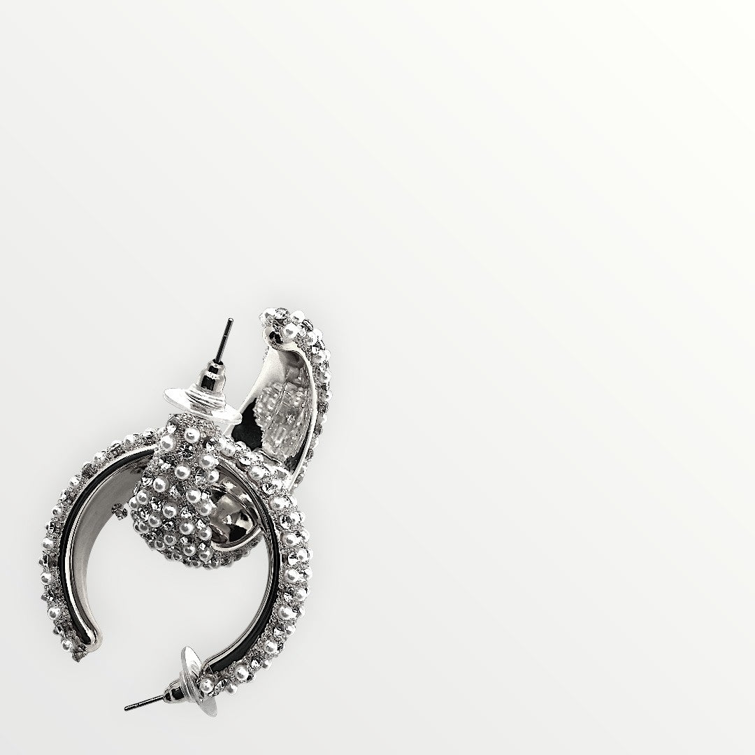 Orecchini Pearl Cluster