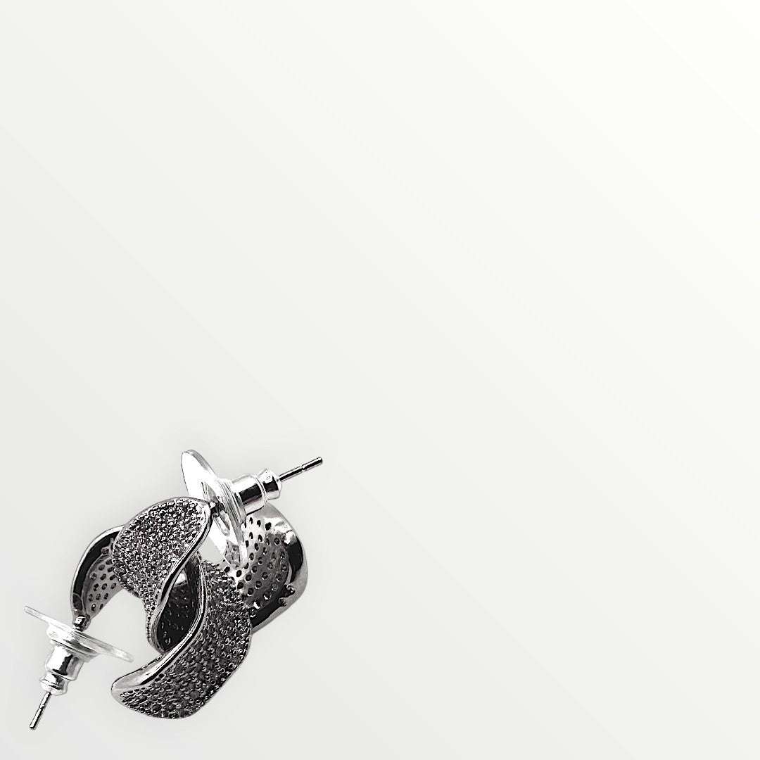 Orecchino Glitter Curl