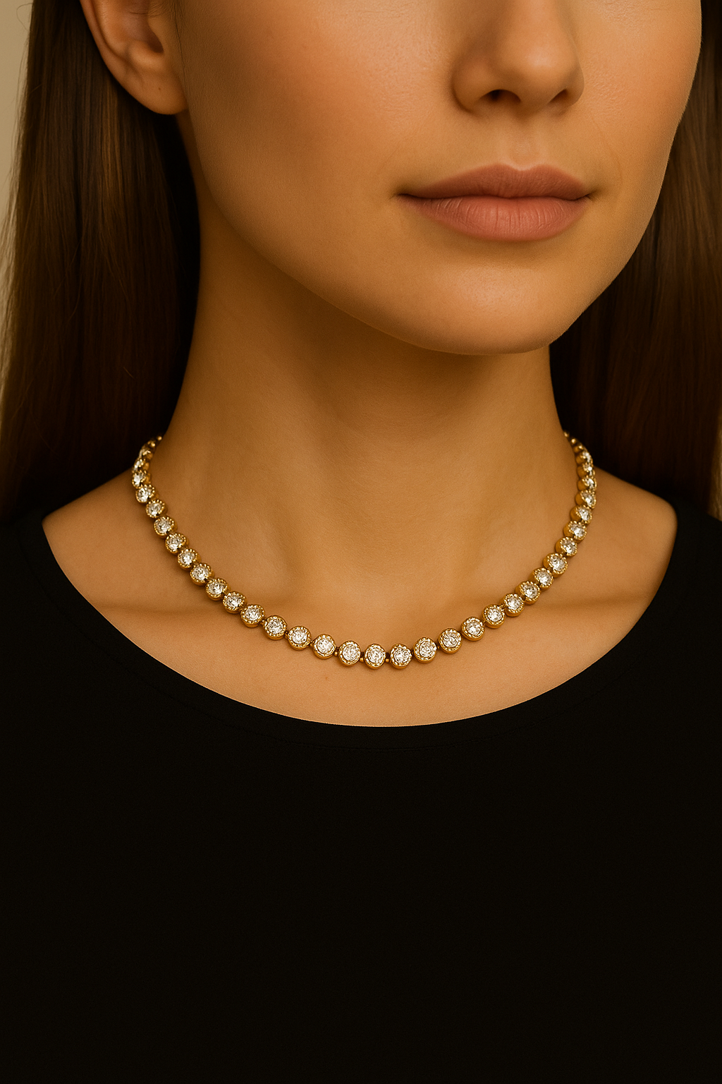 Collana Crystal Cluste