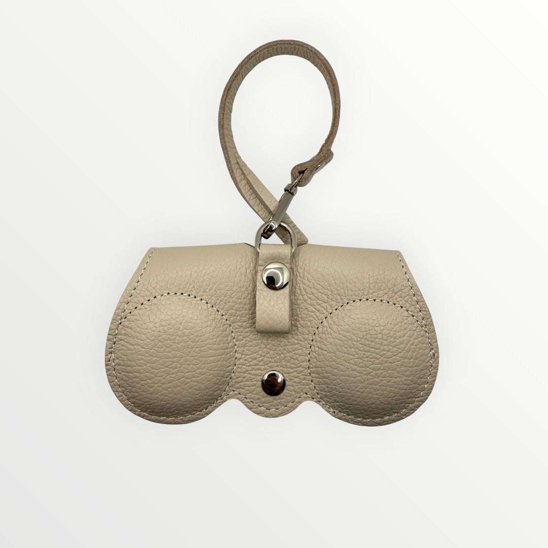 Porta occhiali in pelle