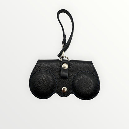 Porta occhiali in pelle