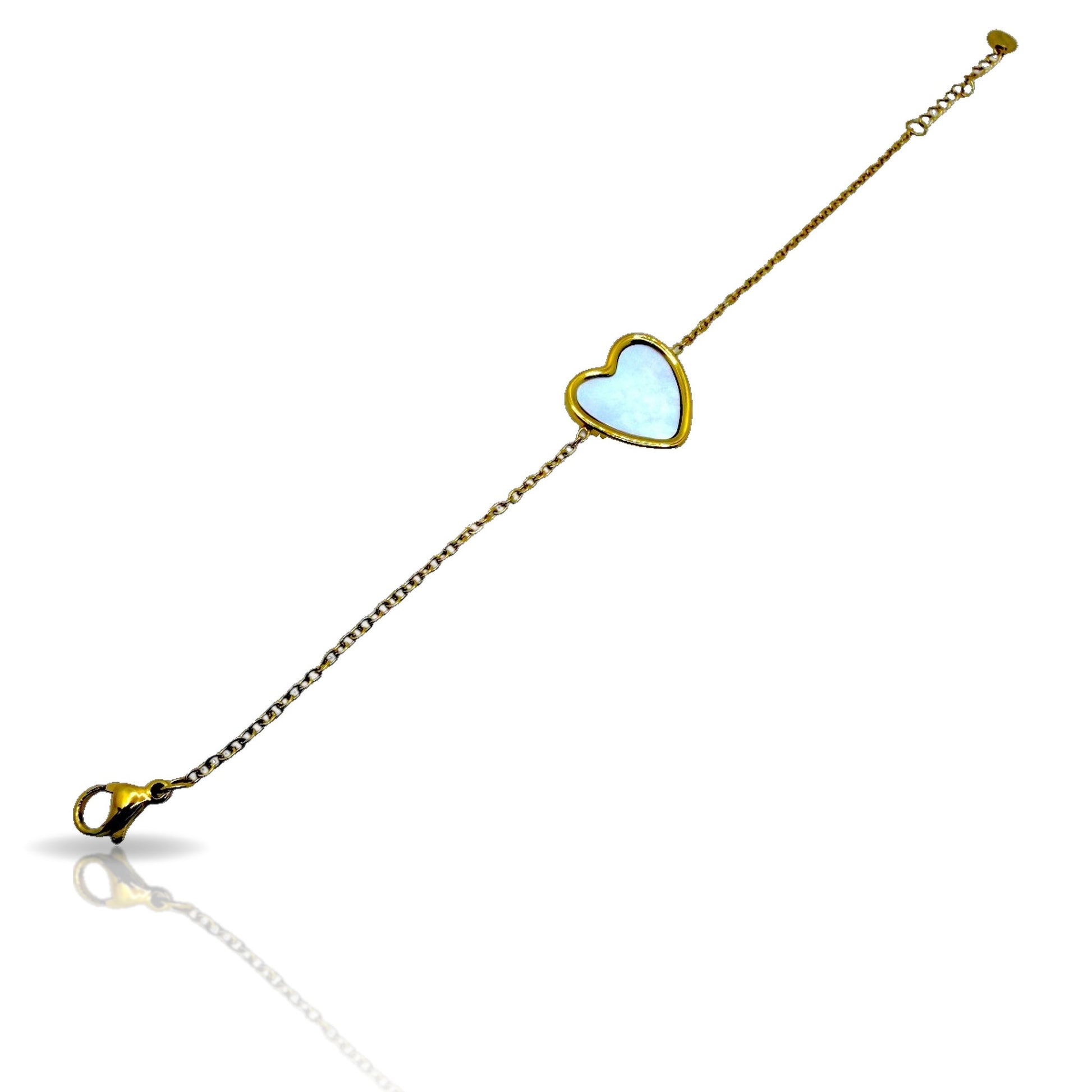 Bracciale Nausica con chiusura a moschettone regolabile
