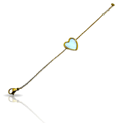 Bracciale Nausica con chiusura a moschettone regolabile