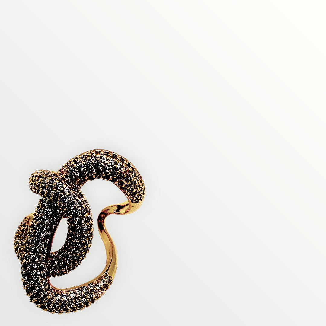 Anello Crystal Snake