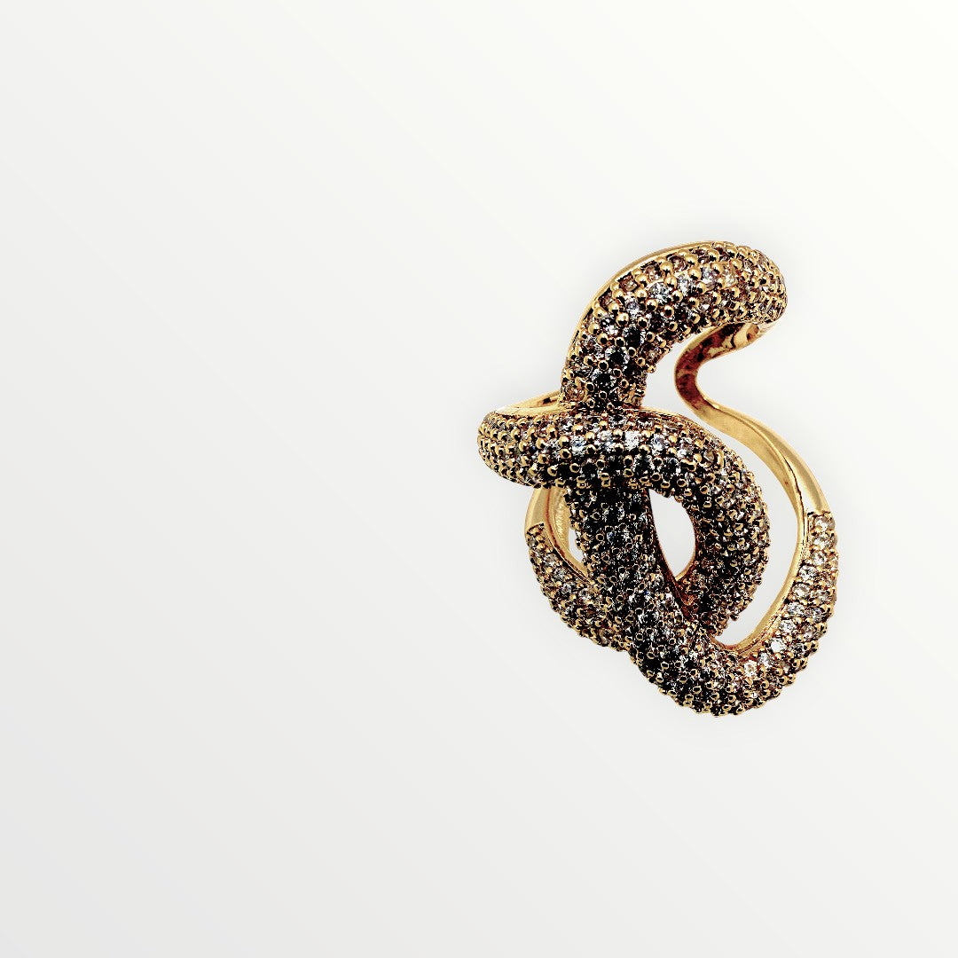 Anello Crystal Snake