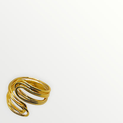 Anello Golden Wave