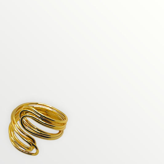Anello Golden Wave