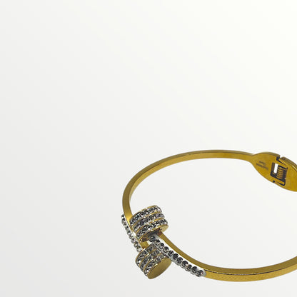 Bracciale Golden Bow Crystal