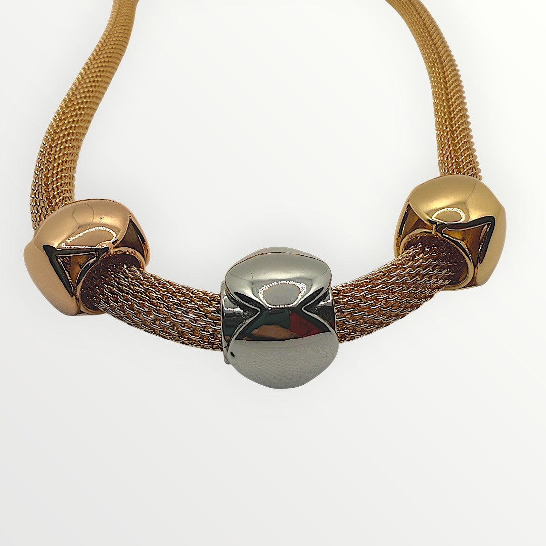 Collana Geo Chic Mesh