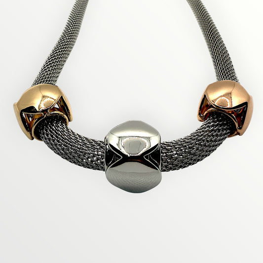 Collana Geo Chic Mesh
