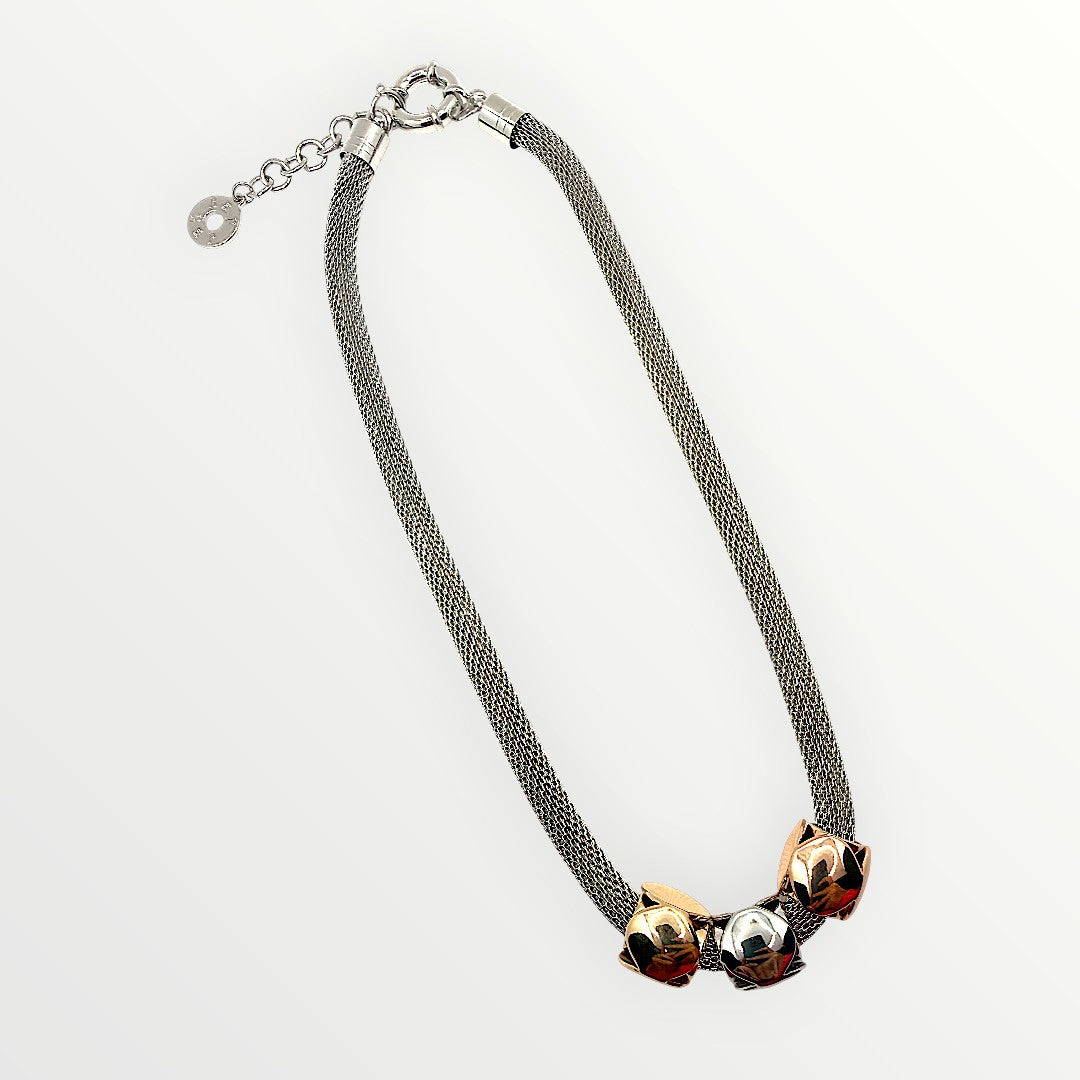 Collana Geo Chic Mesh
