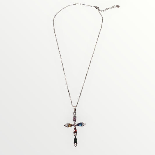 Collana Rainbow Cross
