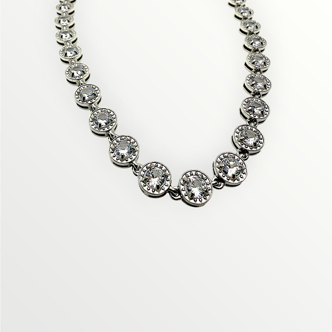 Collana Crystal Cluste