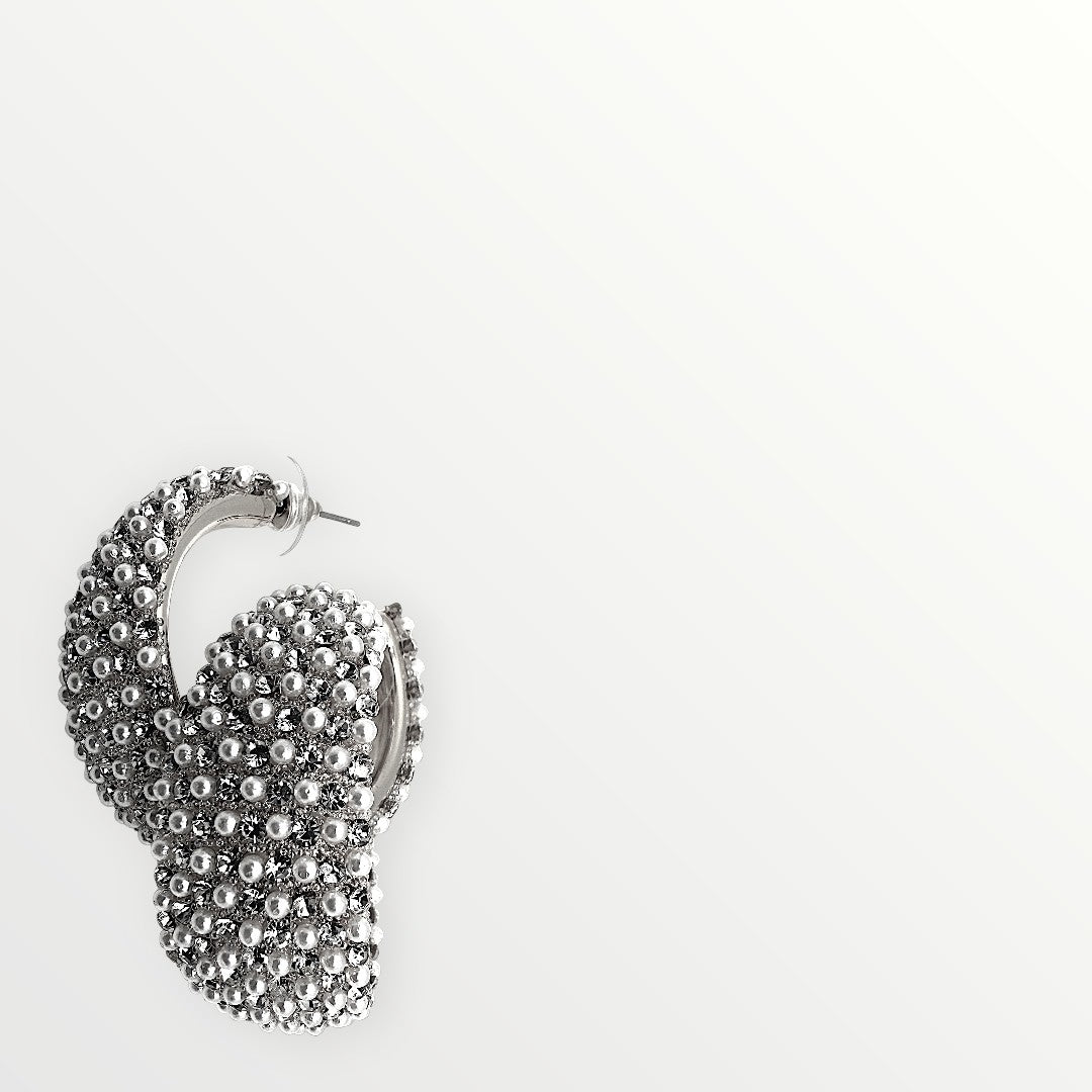 Orecchini Pearl Cluster